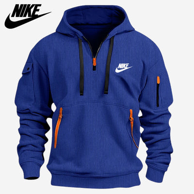 Zip Hoodie mit mehreren Taschen - RÄUMUNGSVERKAUF -