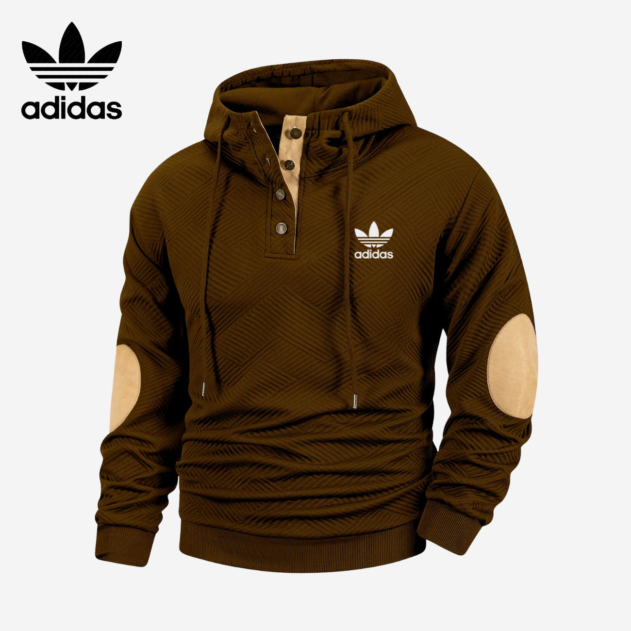 Hoodie mit Knöpfen - RÄUMUNGSVERKAUF -