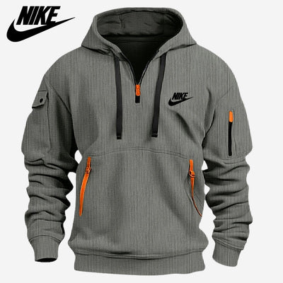 Zip Hoodie mit mehreren Taschen - RÄUMUNGSVERKAUF -