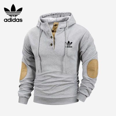 Hoodie mit Knöpfen - RÄUMUNGSVERKAUF -