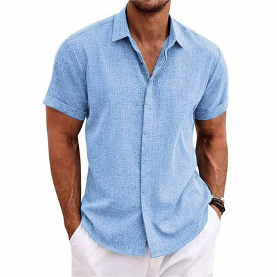 Herrenhemd Elegant Kurzarm – Modernes Freizeitshirt für den Sommer