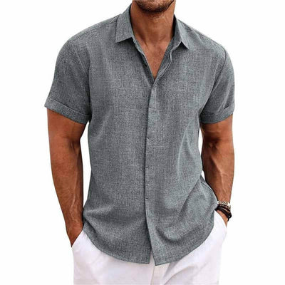Herrenhemd Elegant Kurzarm – Modernes Freizeitshirt für den Sommer