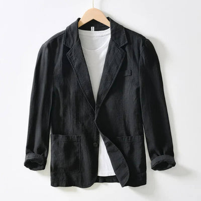 Blazer Herren Elegant Modern – Slim Fit Sakko für Business & Freizeit
