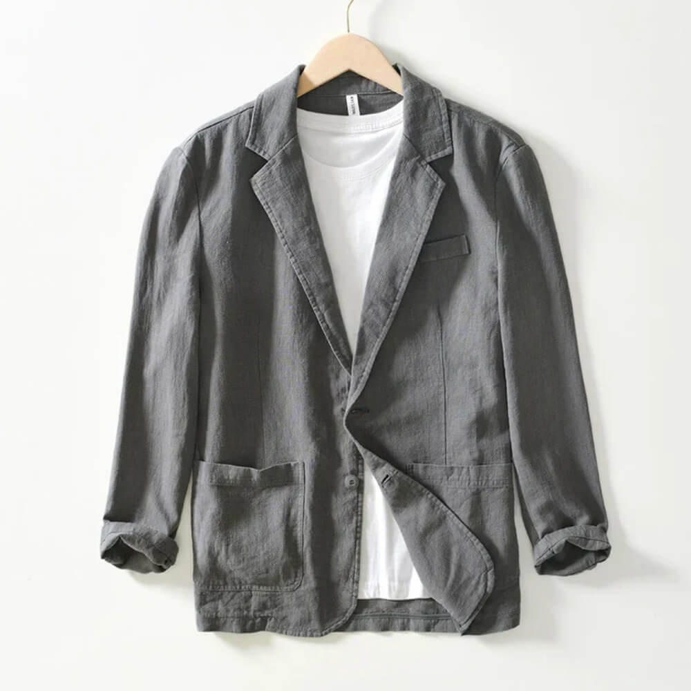 Blazer Herren Elegant Modern – Slim Fit Sakko für Business & Freizeit