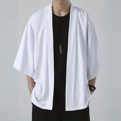 Kimono Herren leicht & Lässig – Japanischer Sommermantel im Streetwear-Stil