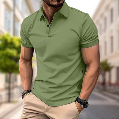 Poloshirt Herren Slim Fit – Elegantes Kurzarm Poloshirt für Büro & Freizeit