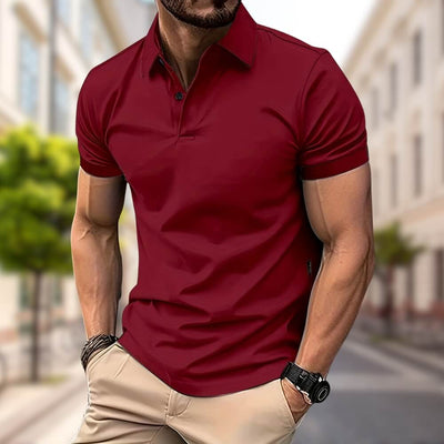 Poloshirt Herren Slim Fit – Elegantes Kurzarm Poloshirt für Büro & Freizeit