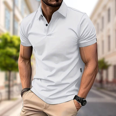 Poloshirt Herren Slim Fit – Elegantes Kurzarm Poloshirt für Büro & Freizeit