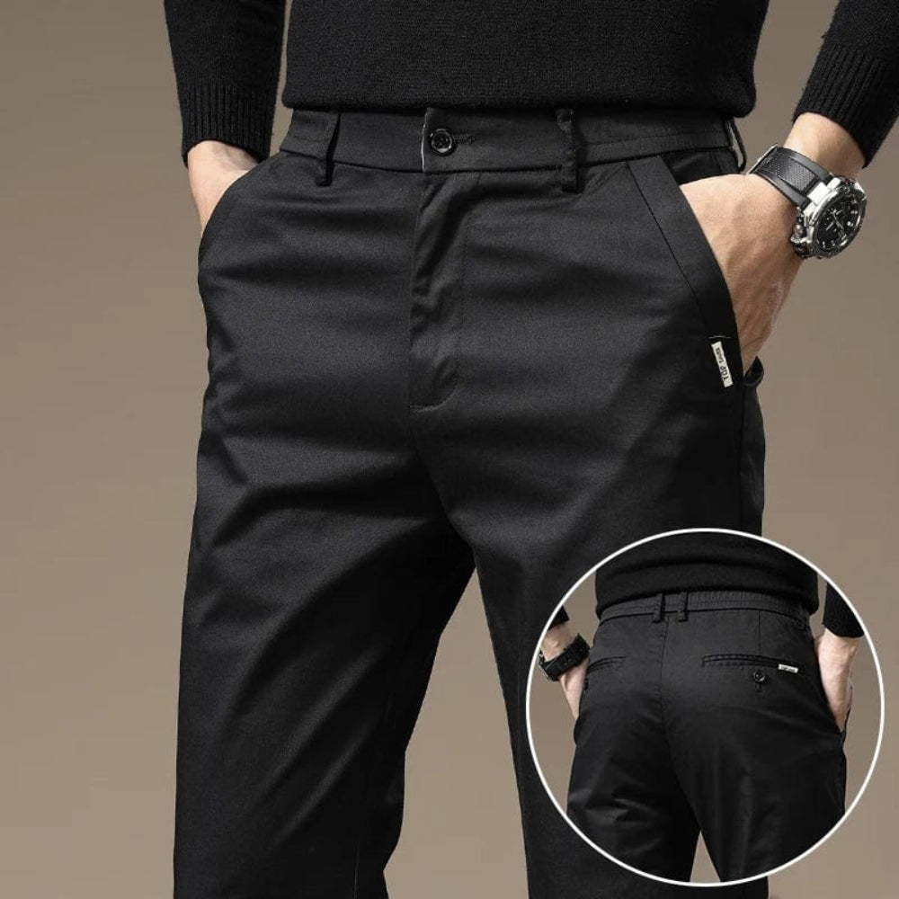 Elegante Herrenhose slim fit für Büro & Freizeit