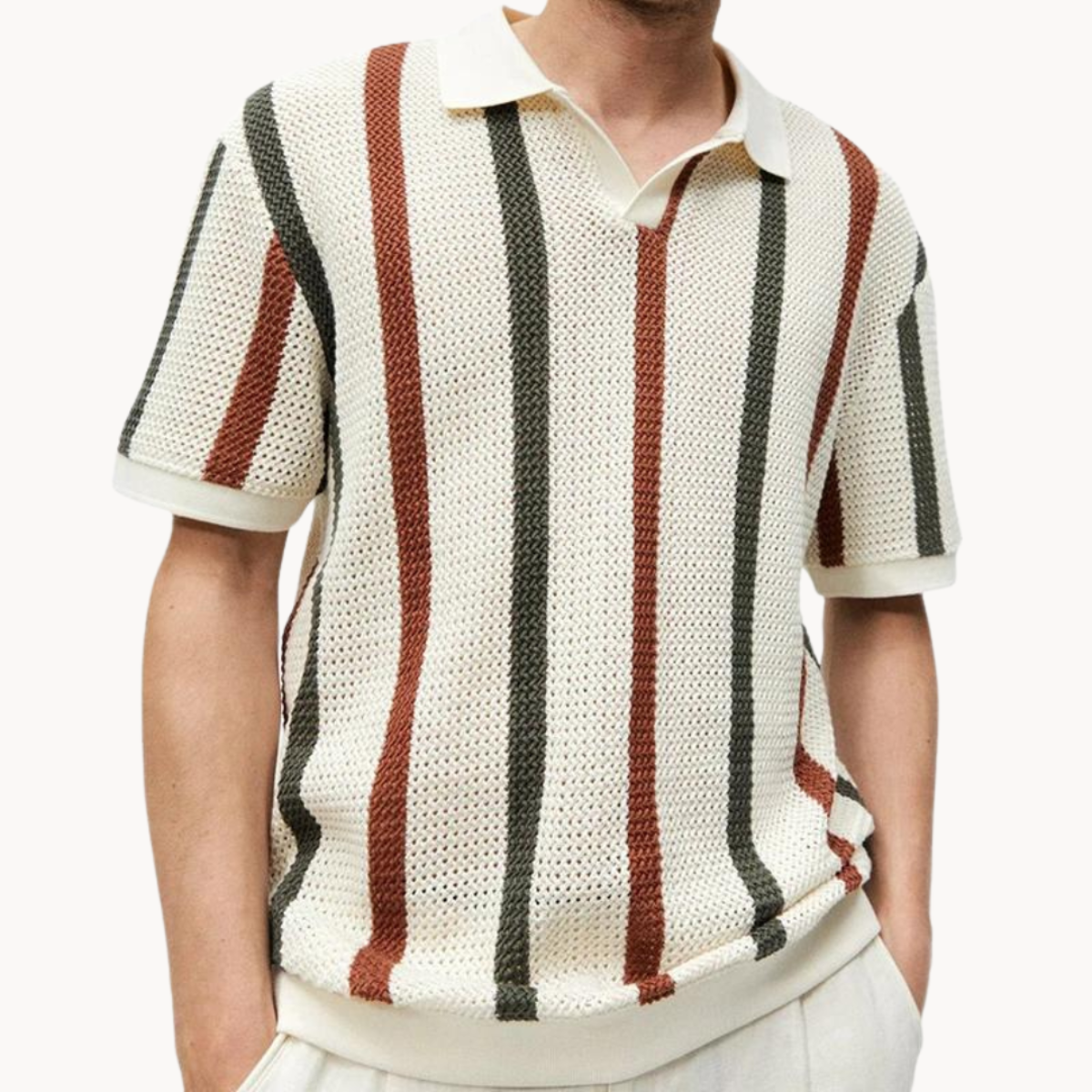 Locker geschnittenes Polo Shirt für Herren – lässig & modern kombinierbar