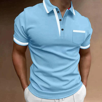 Polo Shirt Herren Elegant Casual – Modernes Poloshirt für Büro & Freizeit