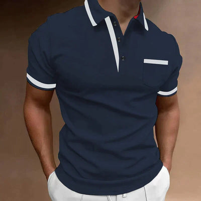Polo Shirt Herren Elegant Casual – Modernes Poloshirt für Büro & Freizeit