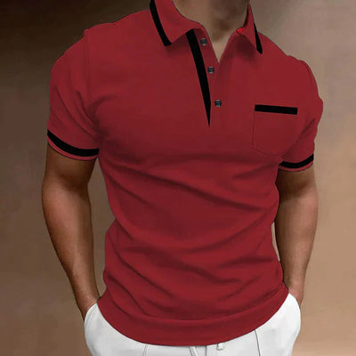 Polo Shirt Herren Elegant Casual – Modernes Poloshirt für Büro & Freizeit