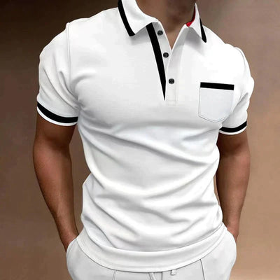 Polo Shirt Herren Elegant Casual – Modernes Poloshirt für Büro & Freizeit