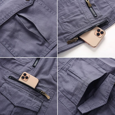 Cargo Shorts Herren – Lässige kurze Cargohose mit vielen Taschen für den Sommer